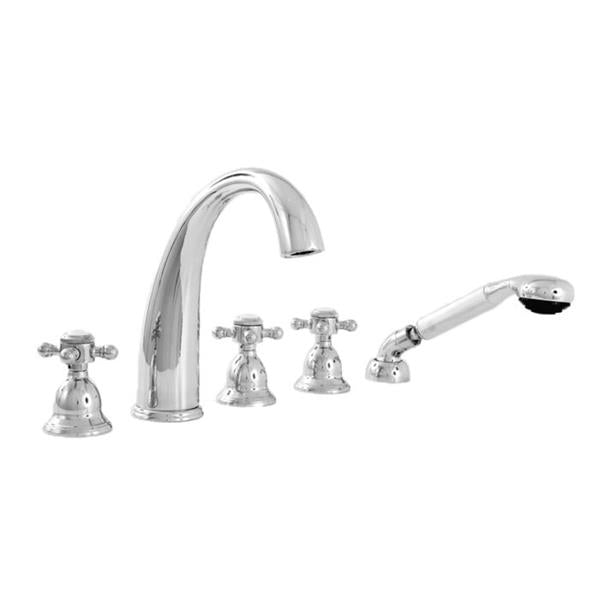 Sigma - Roman Tub Set Trim With Deckmount Handshower Alexandria