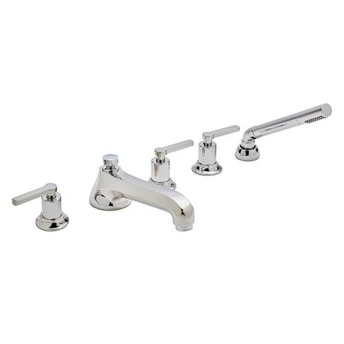 Sigma - Roman Tub Set Trim With Deckmount Handshower Tribeca
