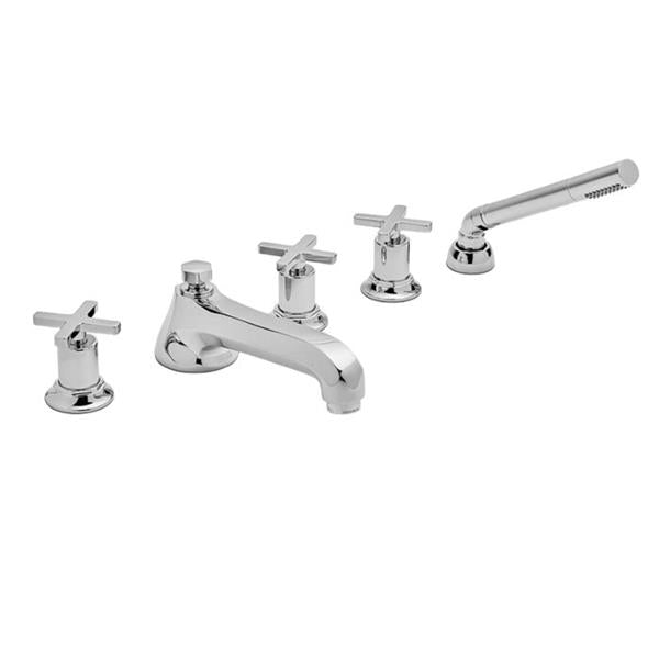 Sigma - Roman Tub Set Trim With Deckmount Handshower Tribeca-X