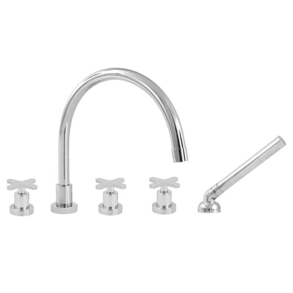 Sigma - Roman Tub Set Trim With Deckmount Handshower Carina-X