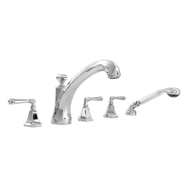 Sigma - Roman Tub Set Trim With Deckmount Handshower Valencia