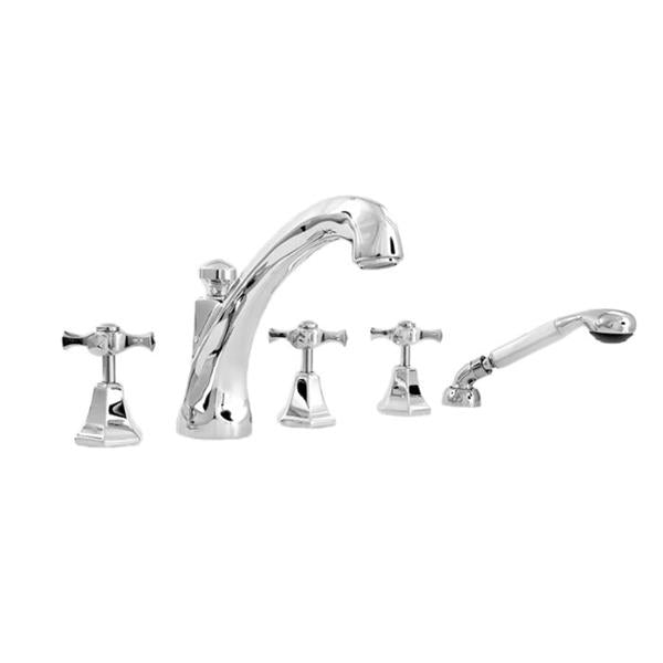 Sigma - Roman Tub Set Trim With Deckmount Handshower Mallorca