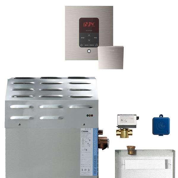 Mr. Steam - Super (Butler) 10 Kw (10000 W) Steam Shower Generator Package With Itempoplus Control Square