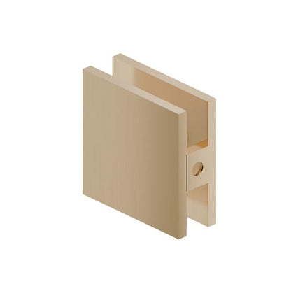 Flusso - Hole In Glass Center Mount Glass Clamp