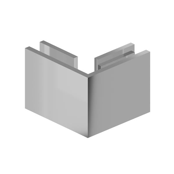 Flusso - 90 Degrees Glass to Glass Fixed Clamp