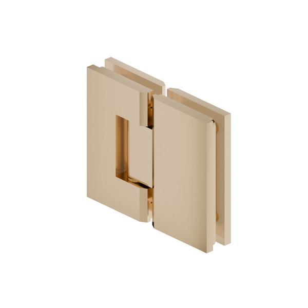 Flusso - 180 Degrees Glass To Glass Heavy Duty Shower Door Hinge