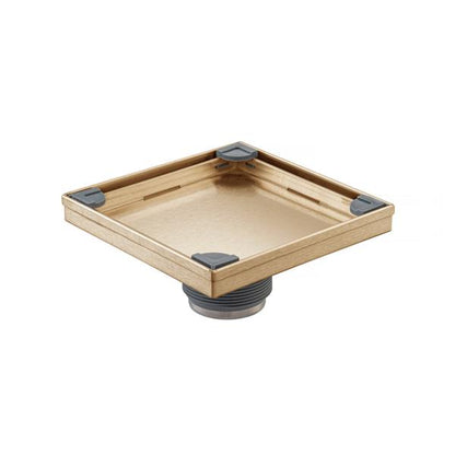 Flusso - 6 Inch Tile Insert Floor Drain with 2 Inch Outlet