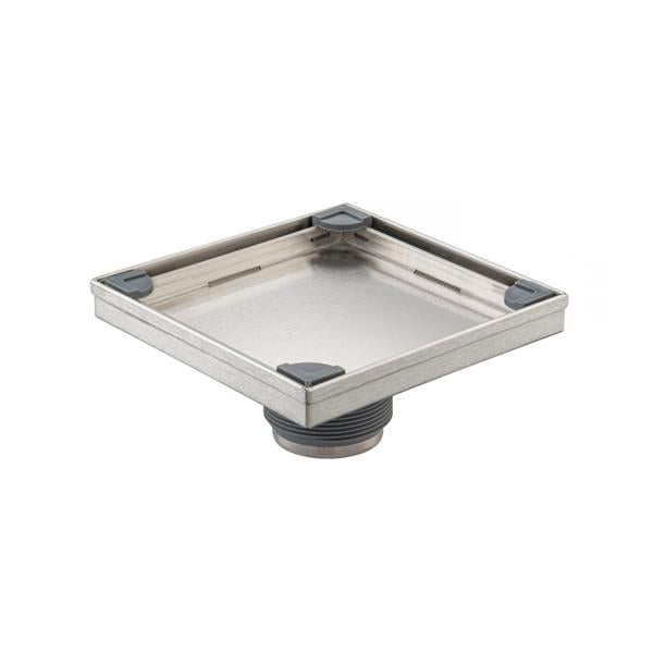 Flusso - 6 Inch Tile Insert Floor Drain with 2 Inch Outlet