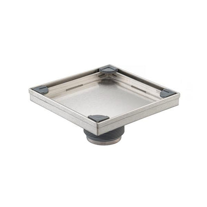 Flusso - 6 Inch Tile Insert Floor Drain with 2 Inch Outlet