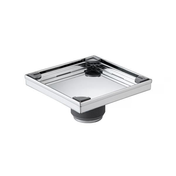 Flusso - 6 Inch Tile Insert Floor Drain with 2 Inch Outlet