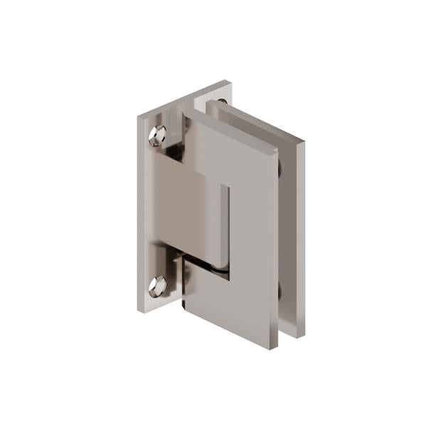 Flusso - Wall To Glass Self Centering Shower Door Hinge