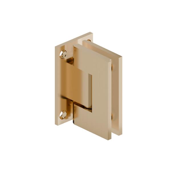 Flusso - Wall To Glass Self Centering Shower Door Hinge