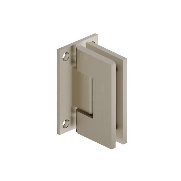Flusso - Wall To Glass Heavy Duty Self Centering Shower Door Hinge