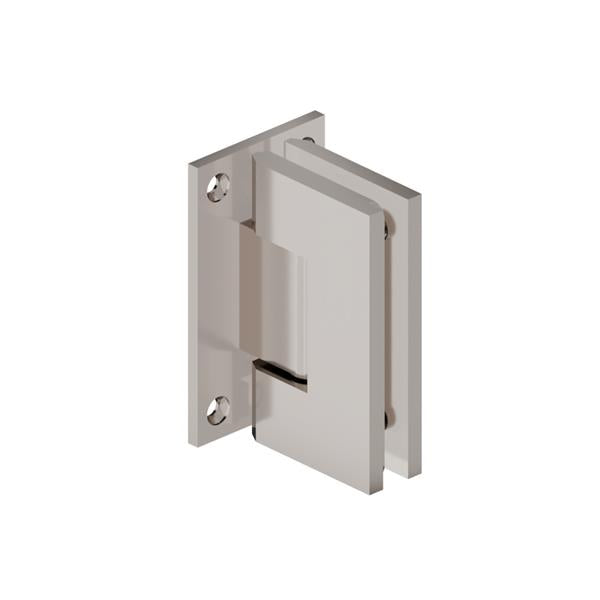 Flusso - Wall To Glass Heavy Duty Self Centering Shower Door Hinge