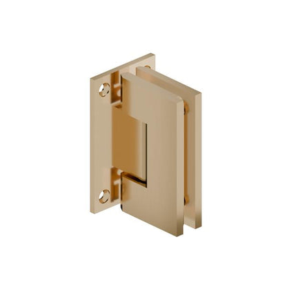 Flusso - Wall To Glass Heavy Duty Self Centering Shower Door Hinge