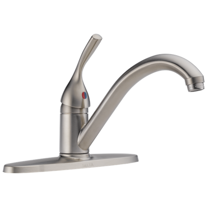 Delta - 134 / 100 / 300 / 400 Series Single Handle Kitchen Faucet
