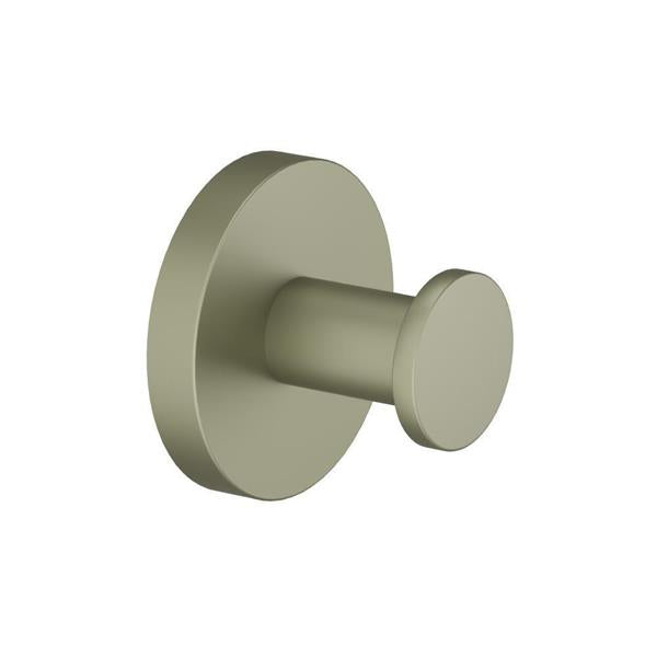 Flusso - Brass Bathroom Towel / Robe Hook