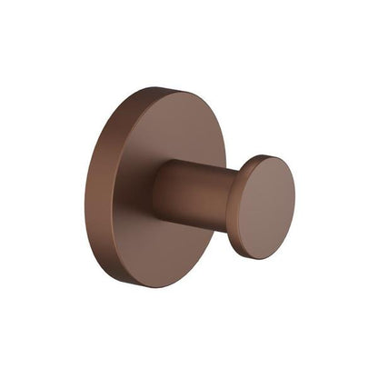 Flusso - Brass Bathroom Towel / Robe Hook