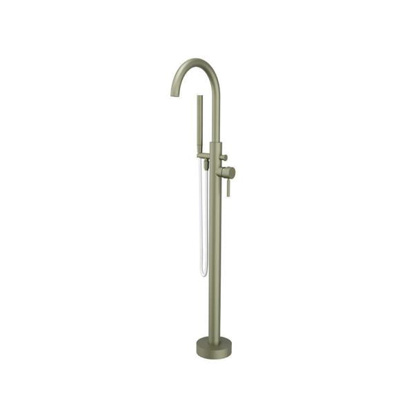 Flusso - Freestanding Floor Mount Bathtub / Tub Filler With Hand Shower