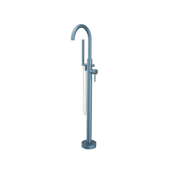 Flusso - Freestanding Floor Mount Bathtub / Tub Filler With Hand Shower