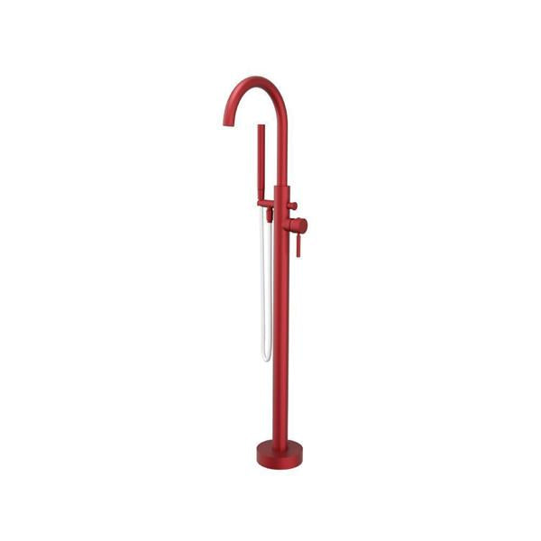 Flusso - Freestanding Floor Mount Bathtub / Tub Filler With Hand Shower