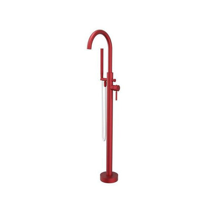 Flusso - Freestanding Floor Mount Bathtub / Tub Filler With Hand Shower