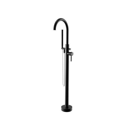 Flusso - Freestanding Floor Mount Bathtub / Tub Filler With Hand Shower