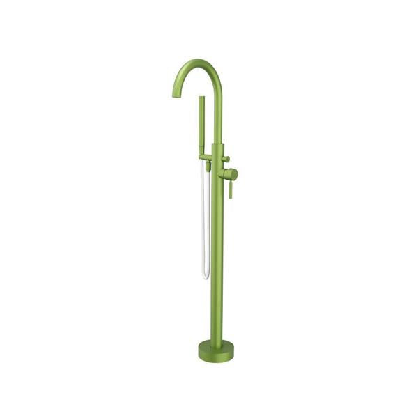 Flusso - Freestanding Floor Mount Bathtub / Tub Filler With Hand Shower