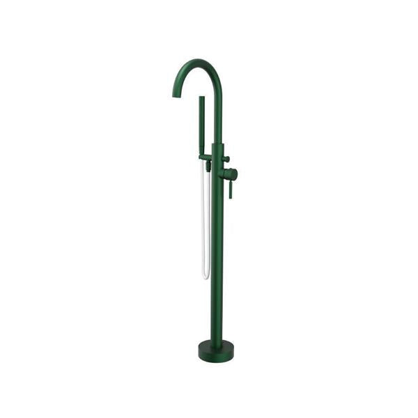 Flusso - Freestanding Floor Mount Bathtub / Tub Filler With Hand Shower