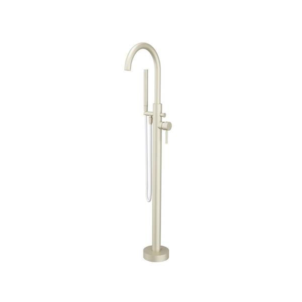 Flusso - Freestanding Floor Mount Bathtub / Tub Filler With Hand Shower