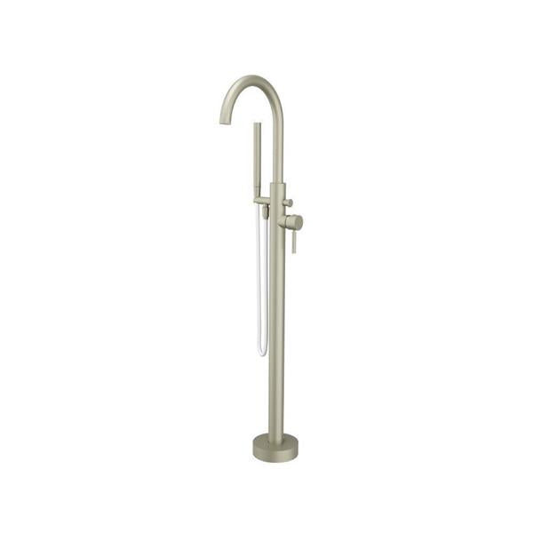 Flusso - Freestanding Floor Mount Bathtub / Tub Filler With Hand Shower