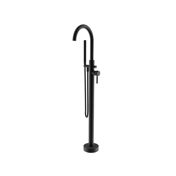 Isenberg - Freestanding Floor Mount Bathtub / Tub Filler With Hand Shower
