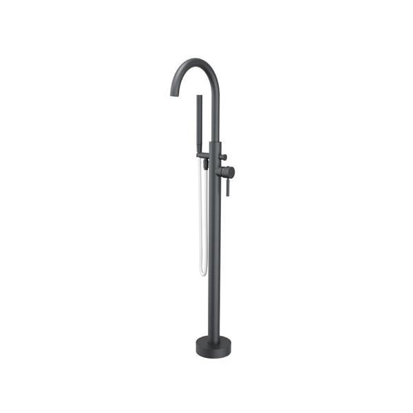 Flusso - Freestanding Floor Mount Bathtub / Tub Filler With Hand Shower