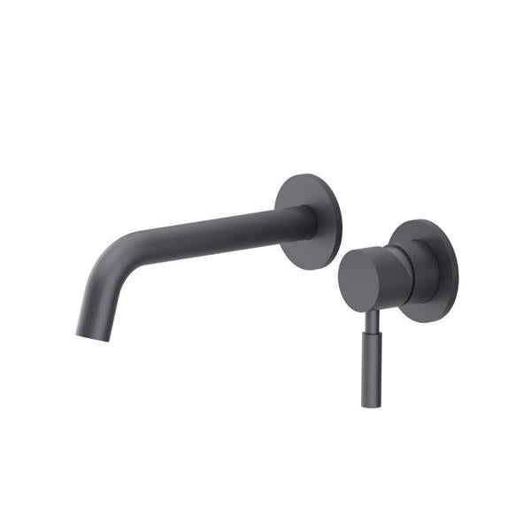 Flusso - Single Handle Wall Mounted Bathroom Faucet