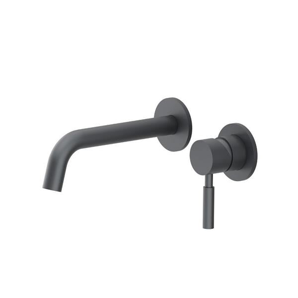 Flusso - Single Handle Wall Mounted Bathroom Faucet