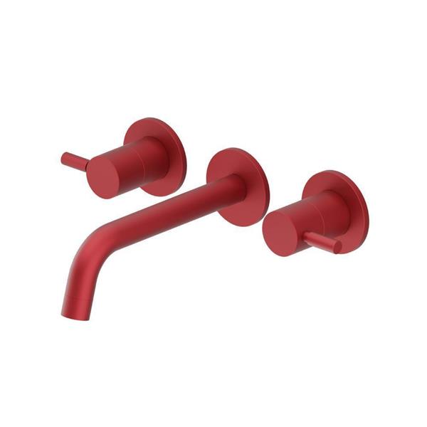 Flusso - Two Handle Wall Mounted Bathroom Faucet