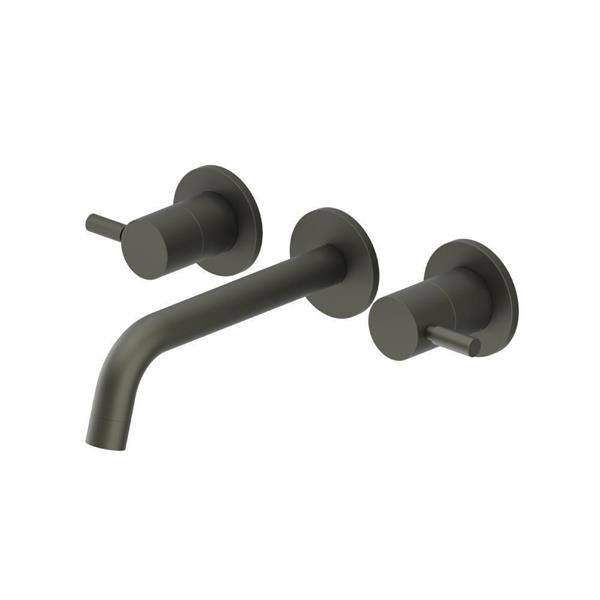 Flusso - Two Handle Wall Mounted Bathroom Faucet