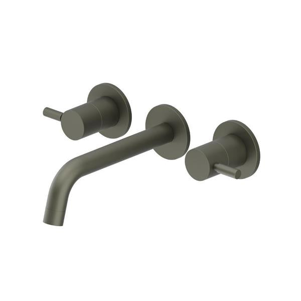 Flusso - Two Handle Wall Mounted Bathroom Faucet