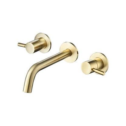 Flusso - Two Handle Wall Mounted Bathroom Faucet