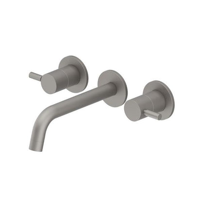 Flusso - Two Handle Wall Mounted Bathroom Faucet