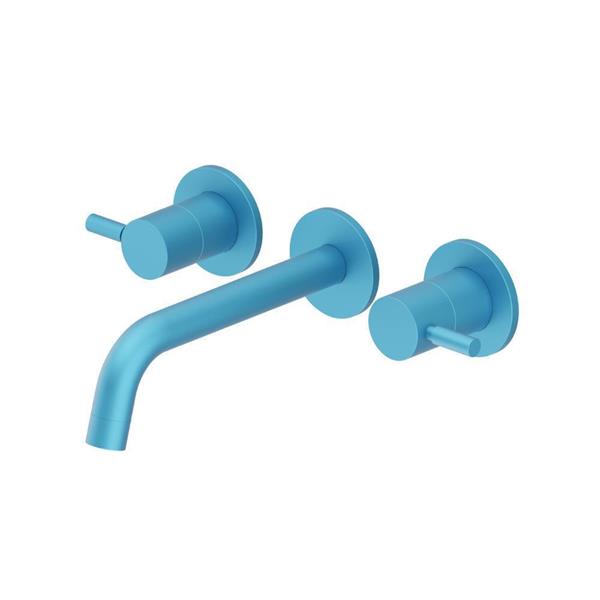 Flusso - Two Handle Wall Mounted Bathroom Faucet