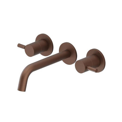 Flusso - Two Handle Wall Mounted Bathroom Faucet
