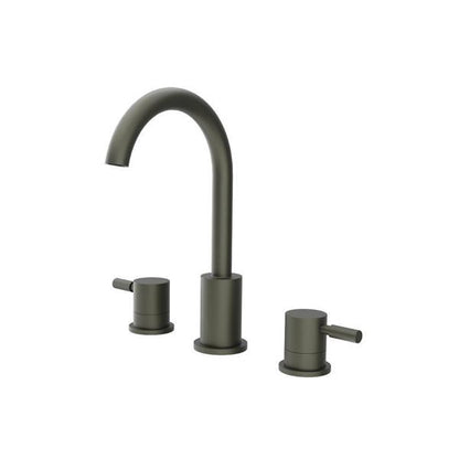 Flusso - Three Hole 8 Inch Widespread Two Handle Bathroom Faucet