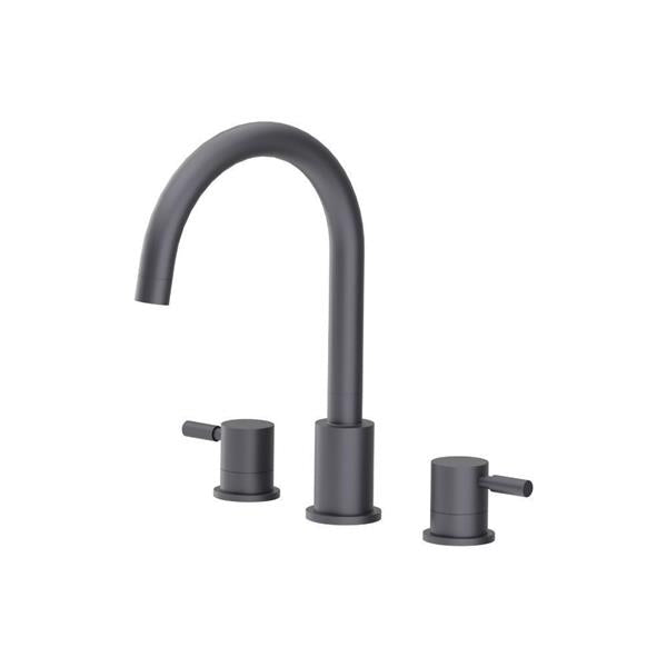 Flusso - 3 Hole Deck Mount Roman Tub Faucet