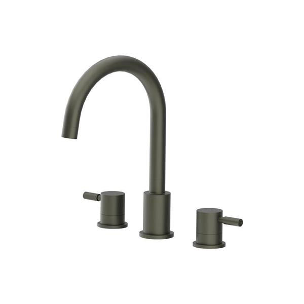 Flusso - 3 Hole Deck Mount Roman Tub Faucet