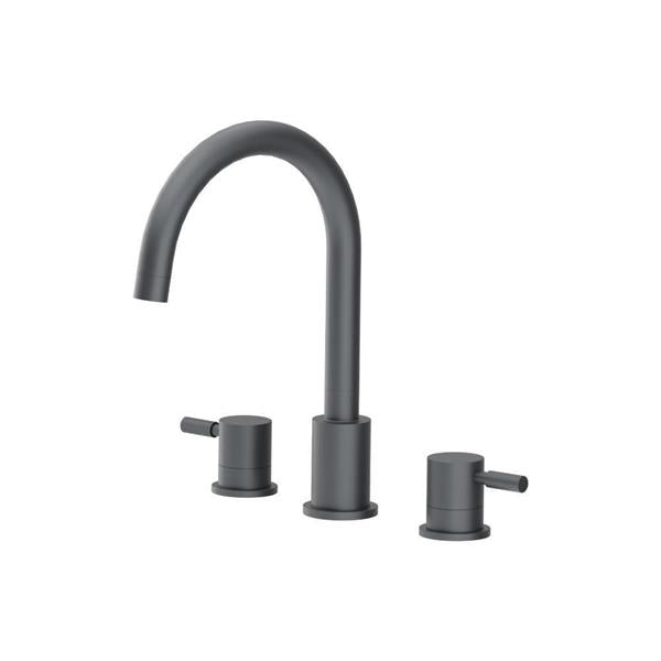 Flusso - 3 Hole Deck Mount Roman Tub Faucet