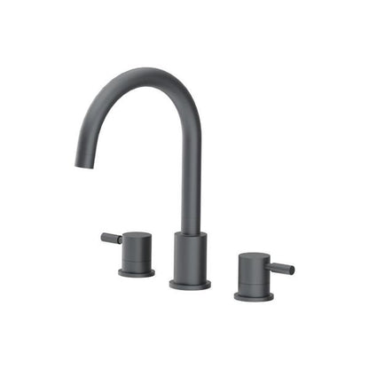 Flusso - 3 Hole Deck Mount Roman Tub Faucet