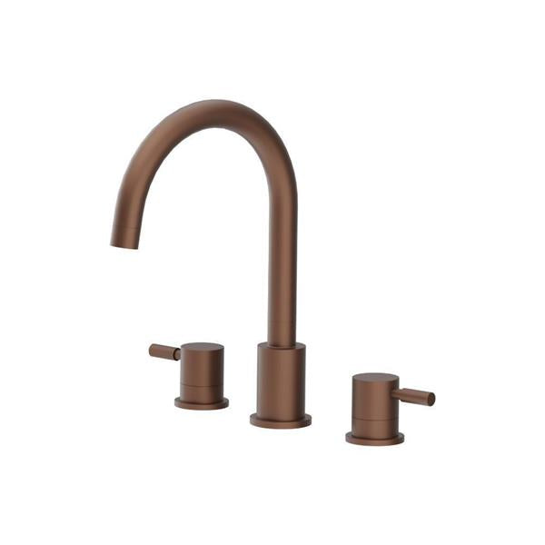 Flusso - 3 Hole Deck Mount Roman Tub Faucet