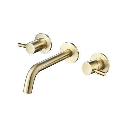 Flusso - Two Handle Wall Mounted Tub Filler