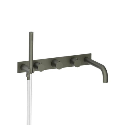 Flusso - Wall Mount Tub Filler With Hand Shower